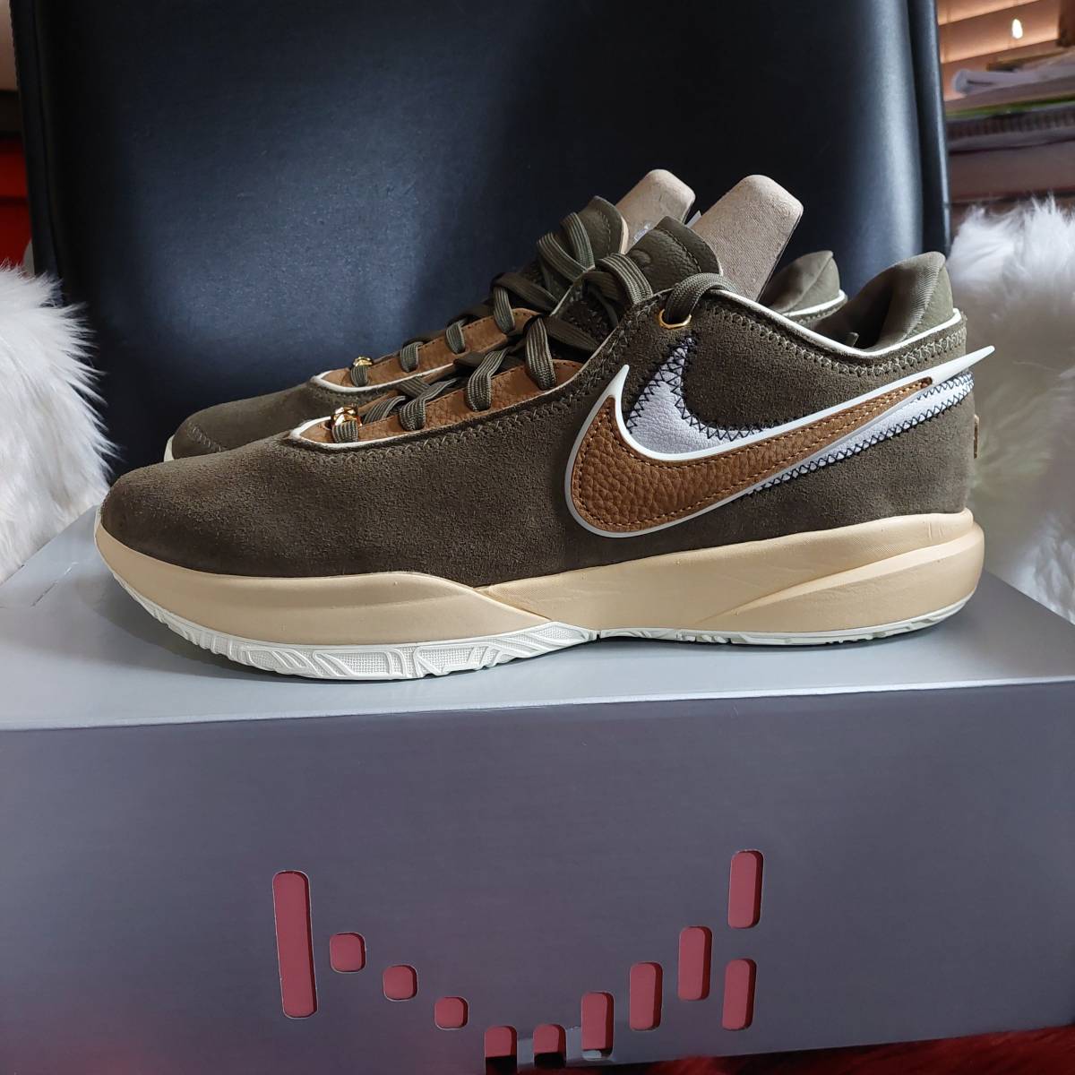 Nike Lebron 20 Olive Green AfterMarket