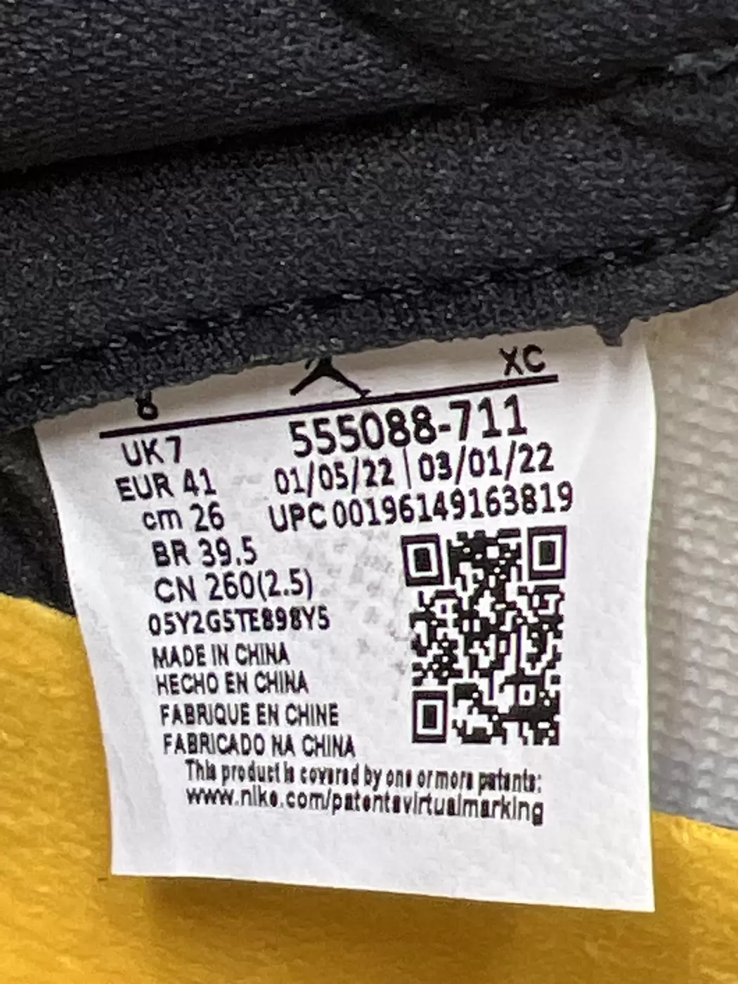 Jordan 1 Retro High OG Taxi AfterMarket