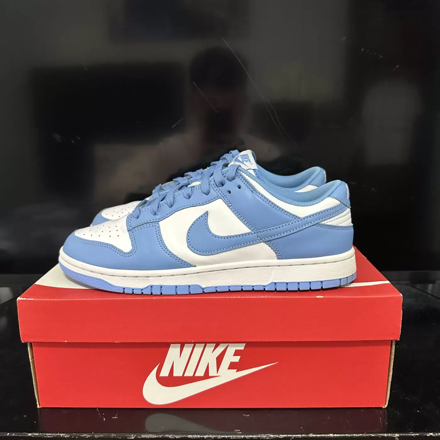 nike dunk low unc 2021 on feet