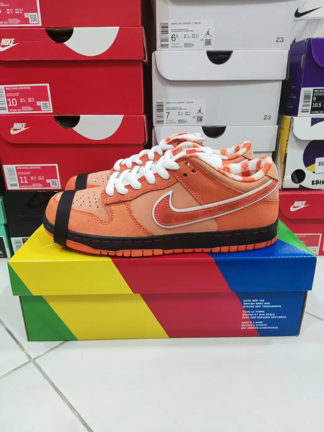 Concepts x Nike SB Dunk Low (Orange Frost/Electro Orange/White) Online