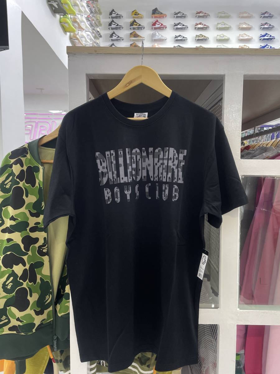 Billionaire Boys Club Straight Black Tee AfterMarket