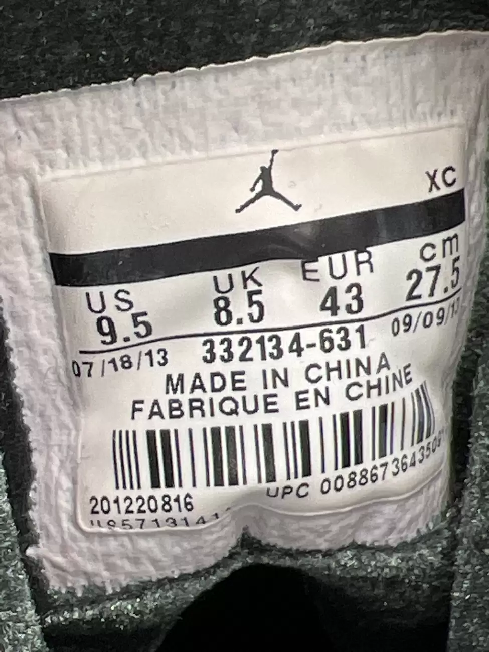 Buy Air Jordan 1 Retro Hi Premier 'Gucci' 2013 - 332134 631