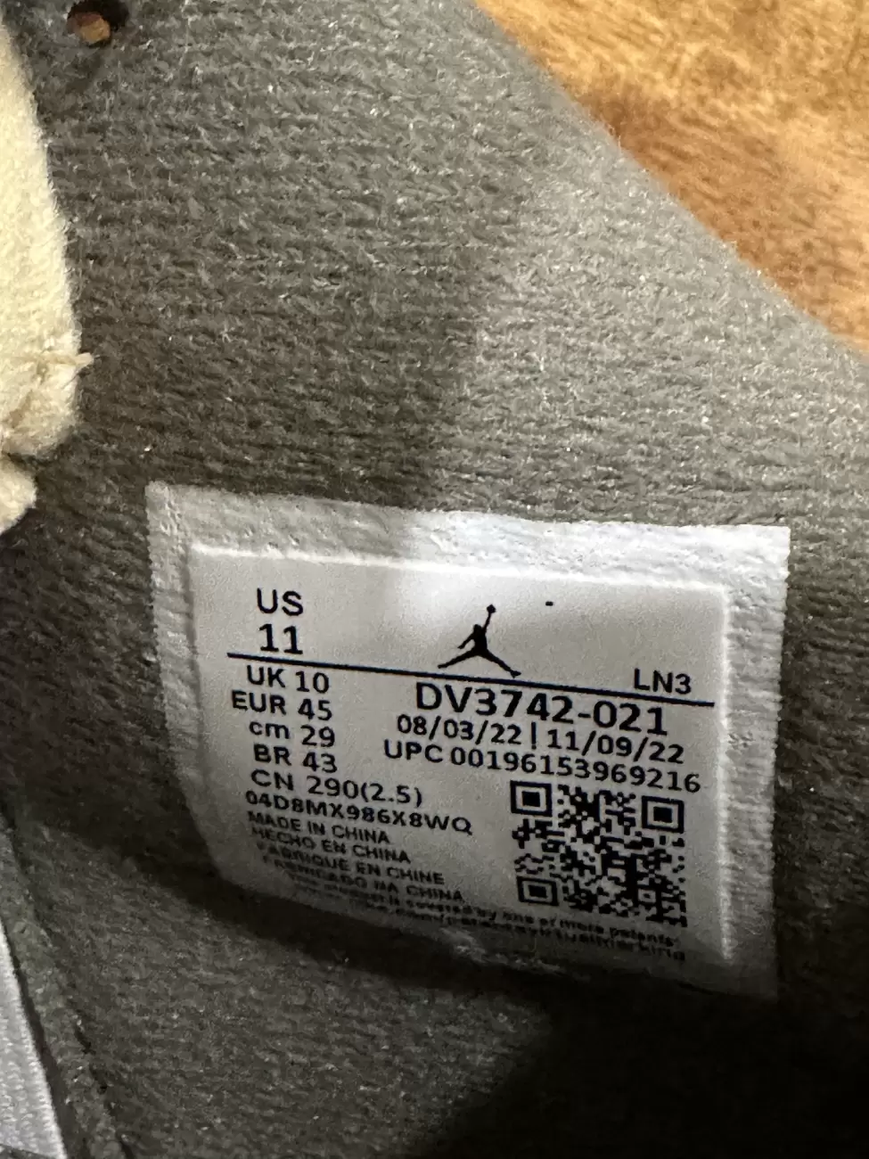 Jordan 4 Retro SE Craft Photon Dust AfterMarket