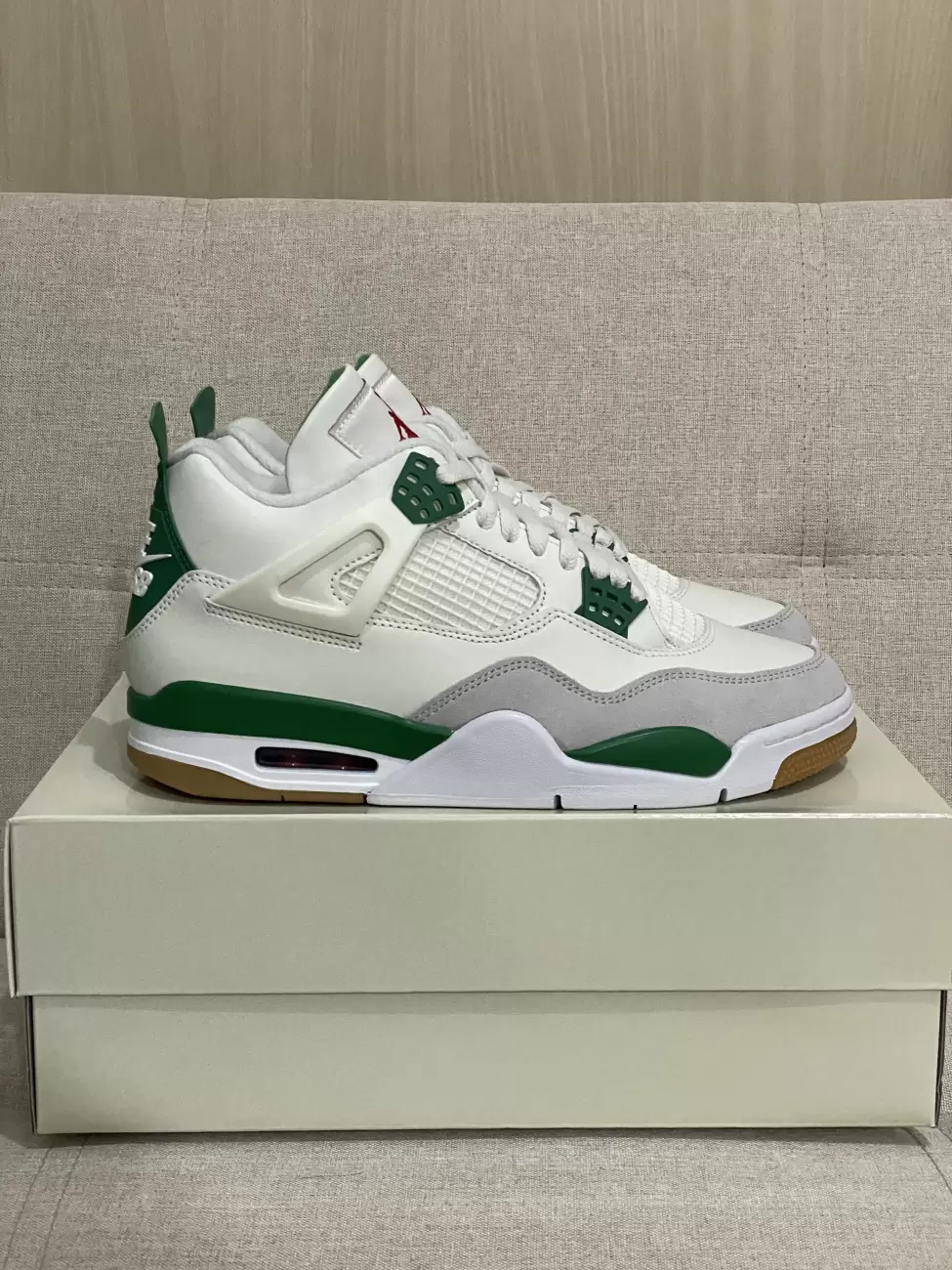 Jordan 4 pine on sale green