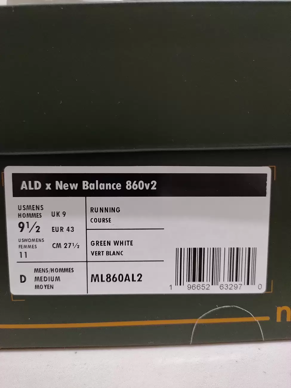 New Balance 860v2 Aime Leon Dore Green | AfterMarket