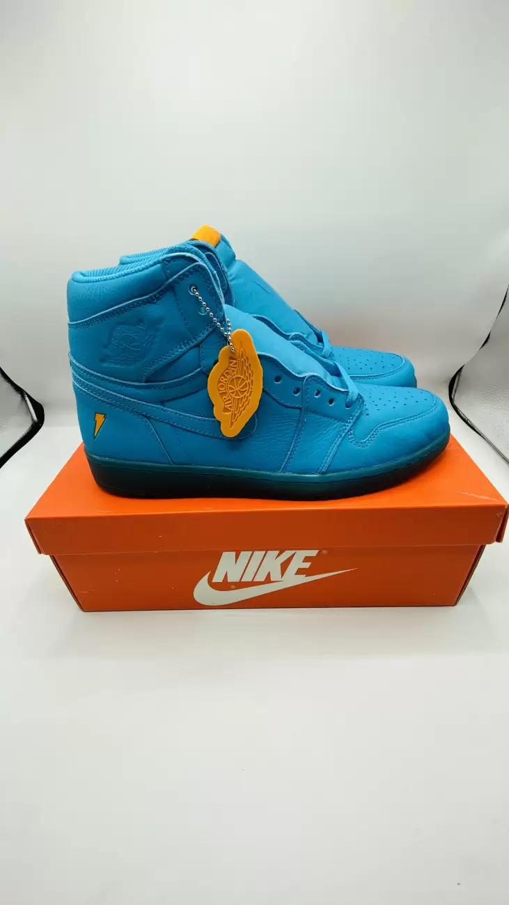 Jordan 1 Retro High Gatorade Blue Lagoon Men's - AJ5997-455 - US