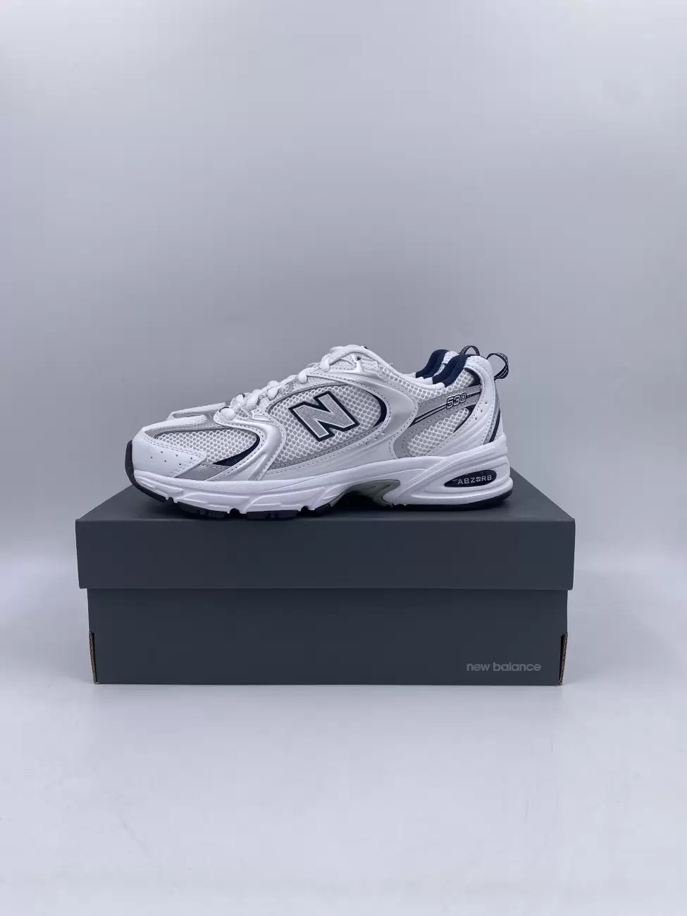 New Balance 530 White Silver Navy | AfterMarket