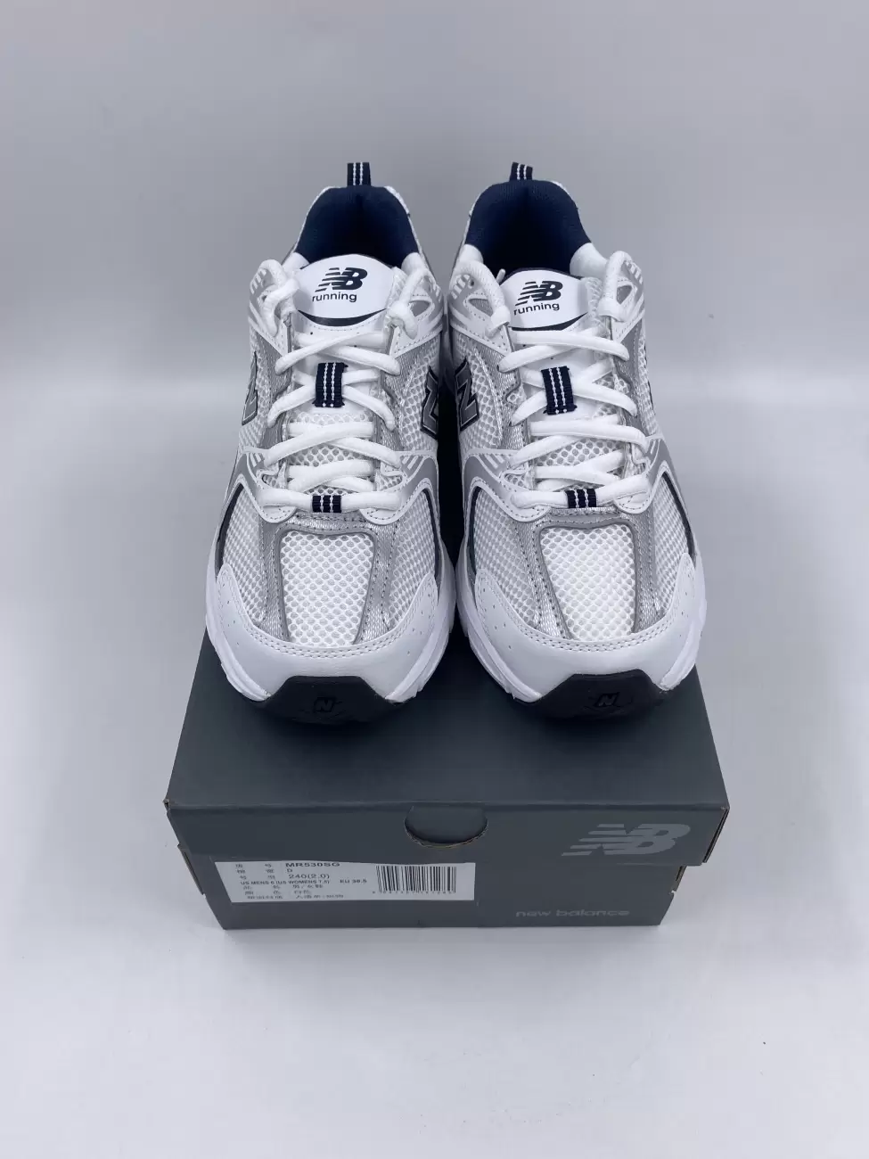 New Balance 530 White Silver Navy | AfterMarket