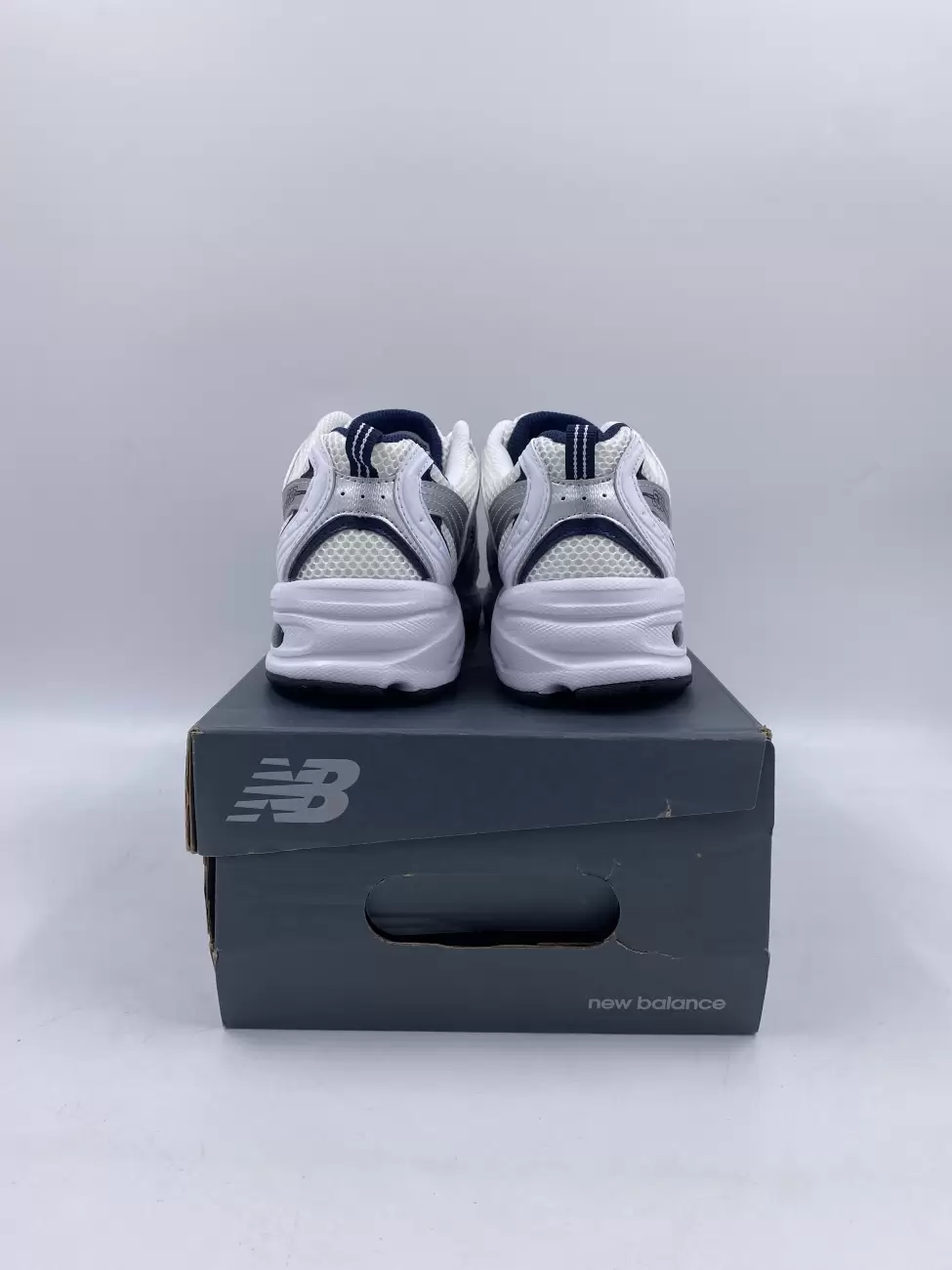 New Balance 530 White Silver Navy | AfterMarket