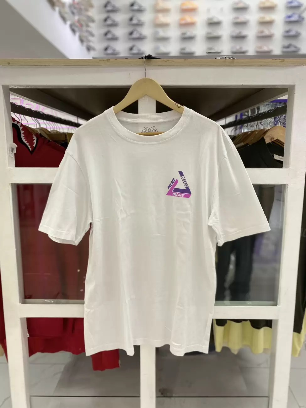 Palace Tri-Shadow Tshirt White | AfterMarket