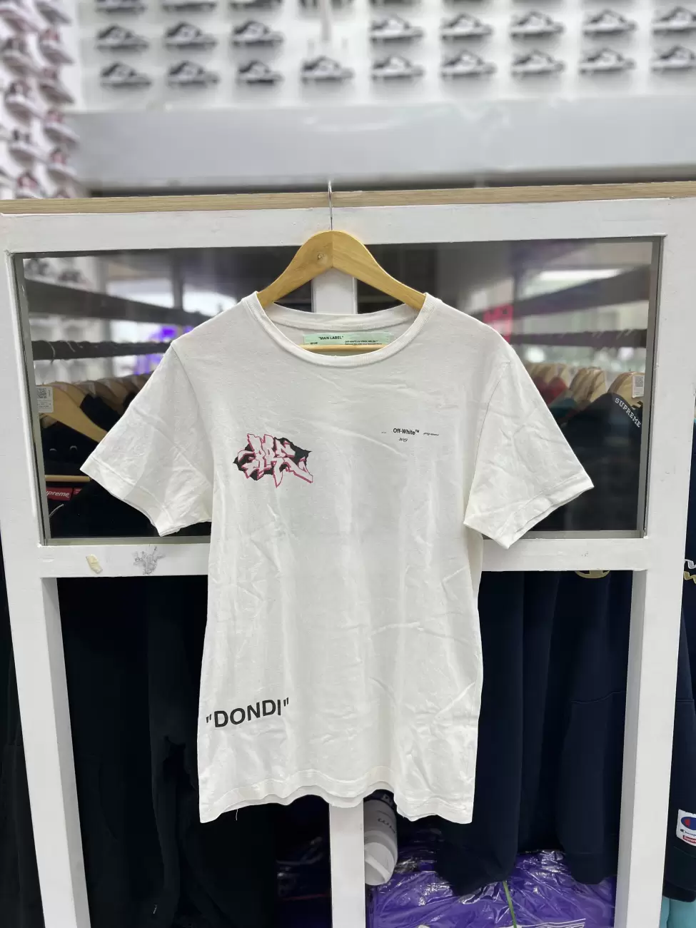 Off white dondi t cheap shirt