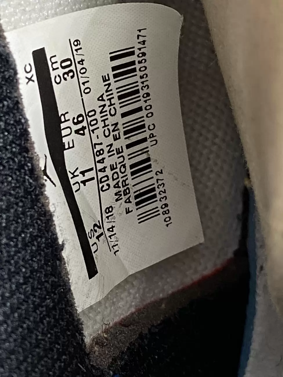 Travis scott hotsell jordan 1 sizes
