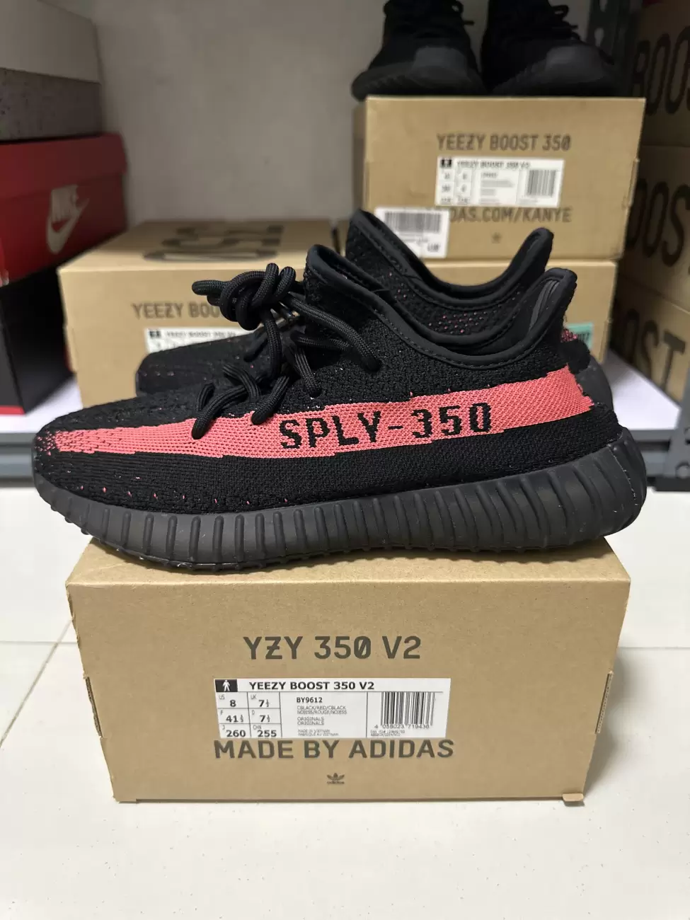 Adidas Yeezy Boost 350 V2 Core Black Red 2016 2022 AfterMarket