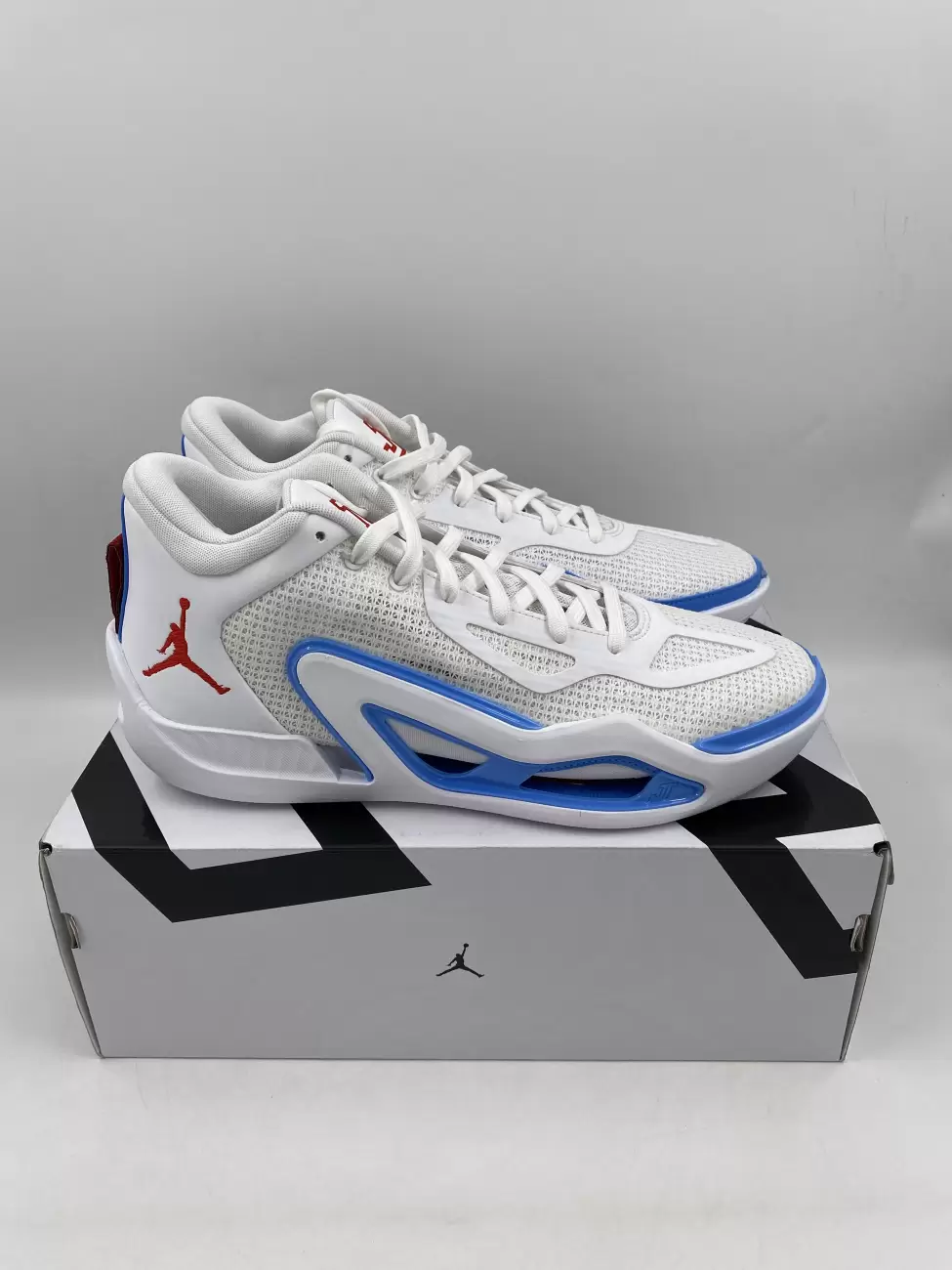 Nike Jordan Tatum 1 PF Archer Ave St. Louis White Men Basketball Shoe  DX6732-100