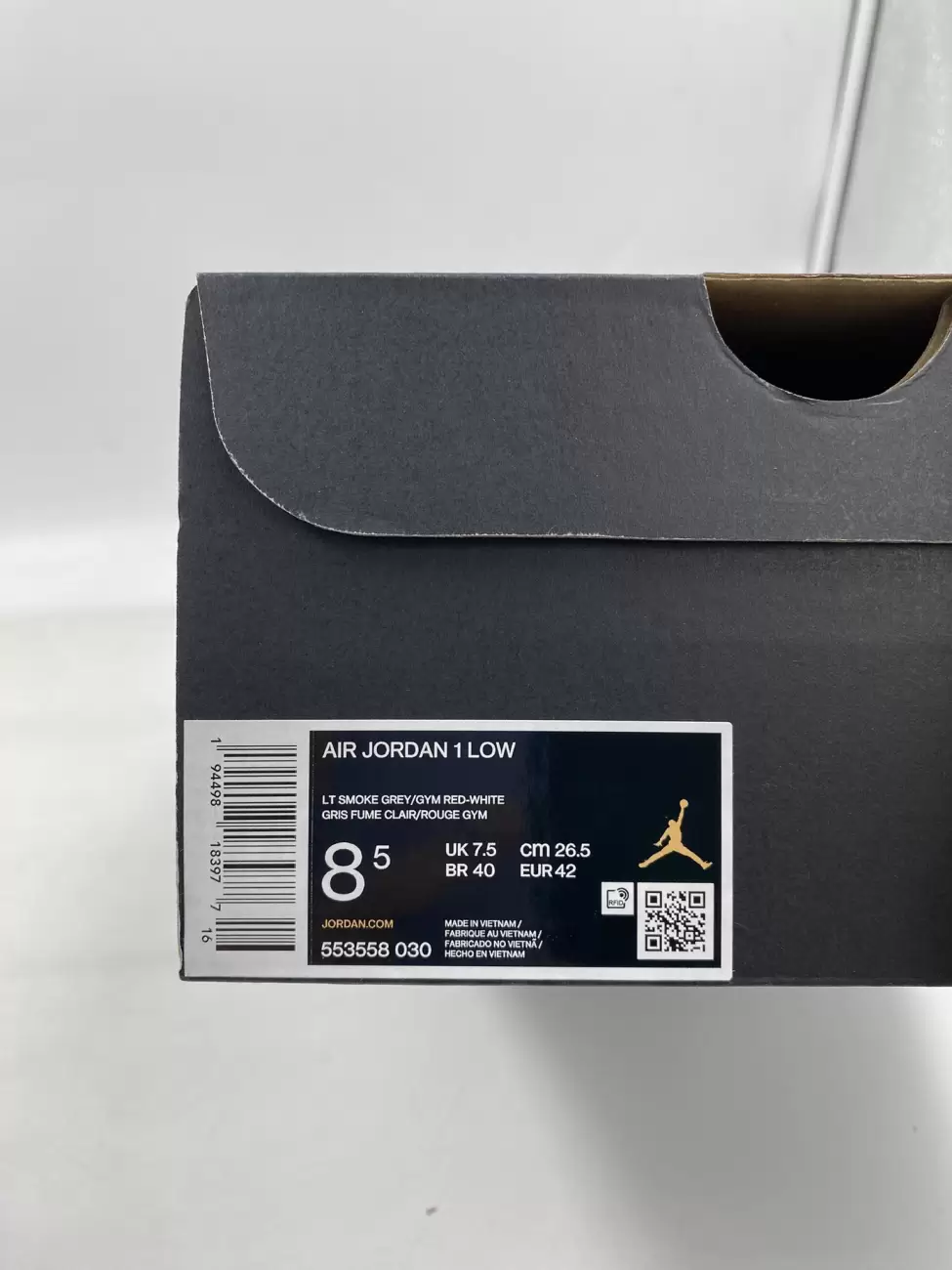 Jordan 1 Low Light Smoke Grey | AfterMarket