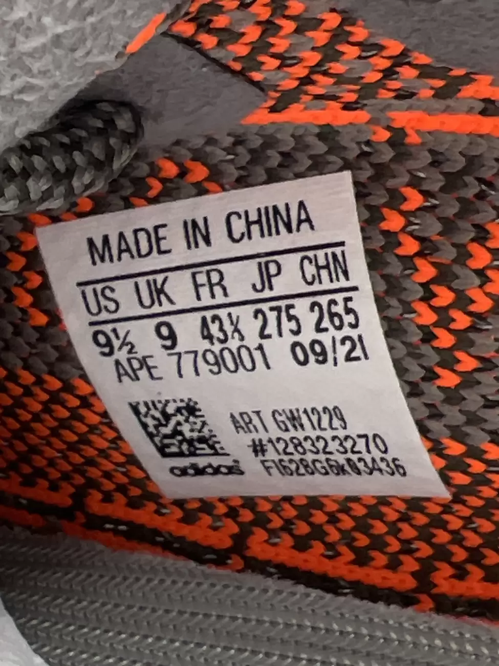 Adidas china deals size 80
