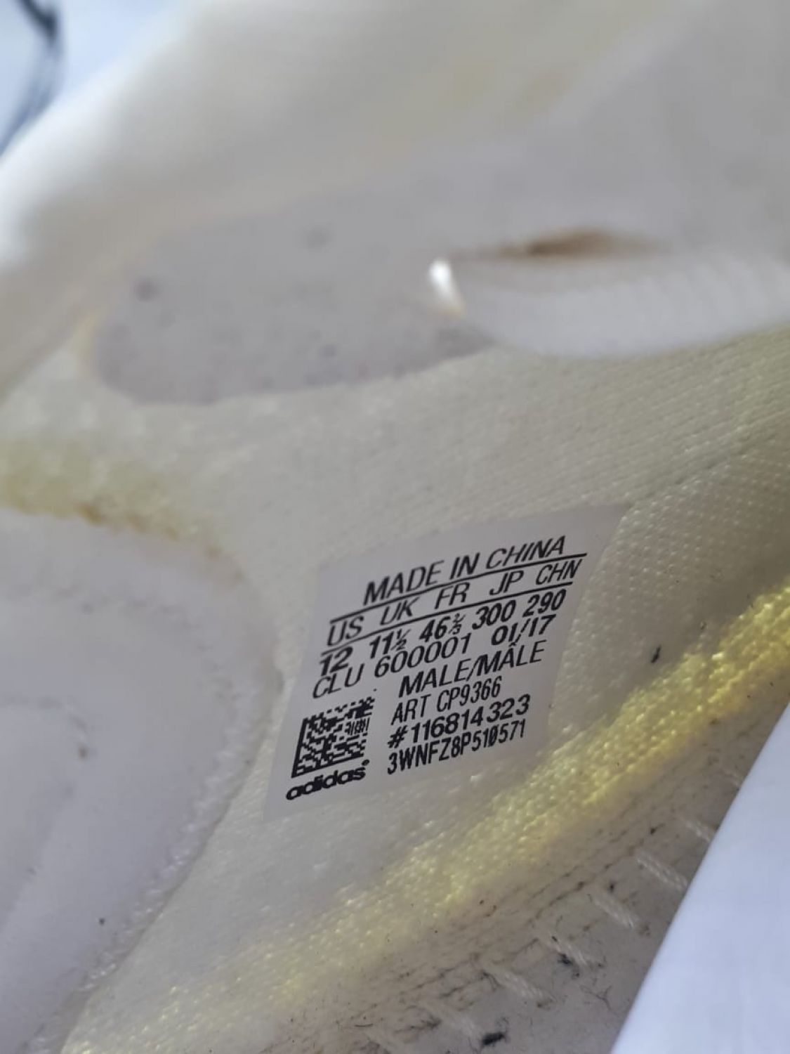 Adidas Yeezy Boost 350 V2 Cream / Triple White (CP9366) – Trilogy Merch PH