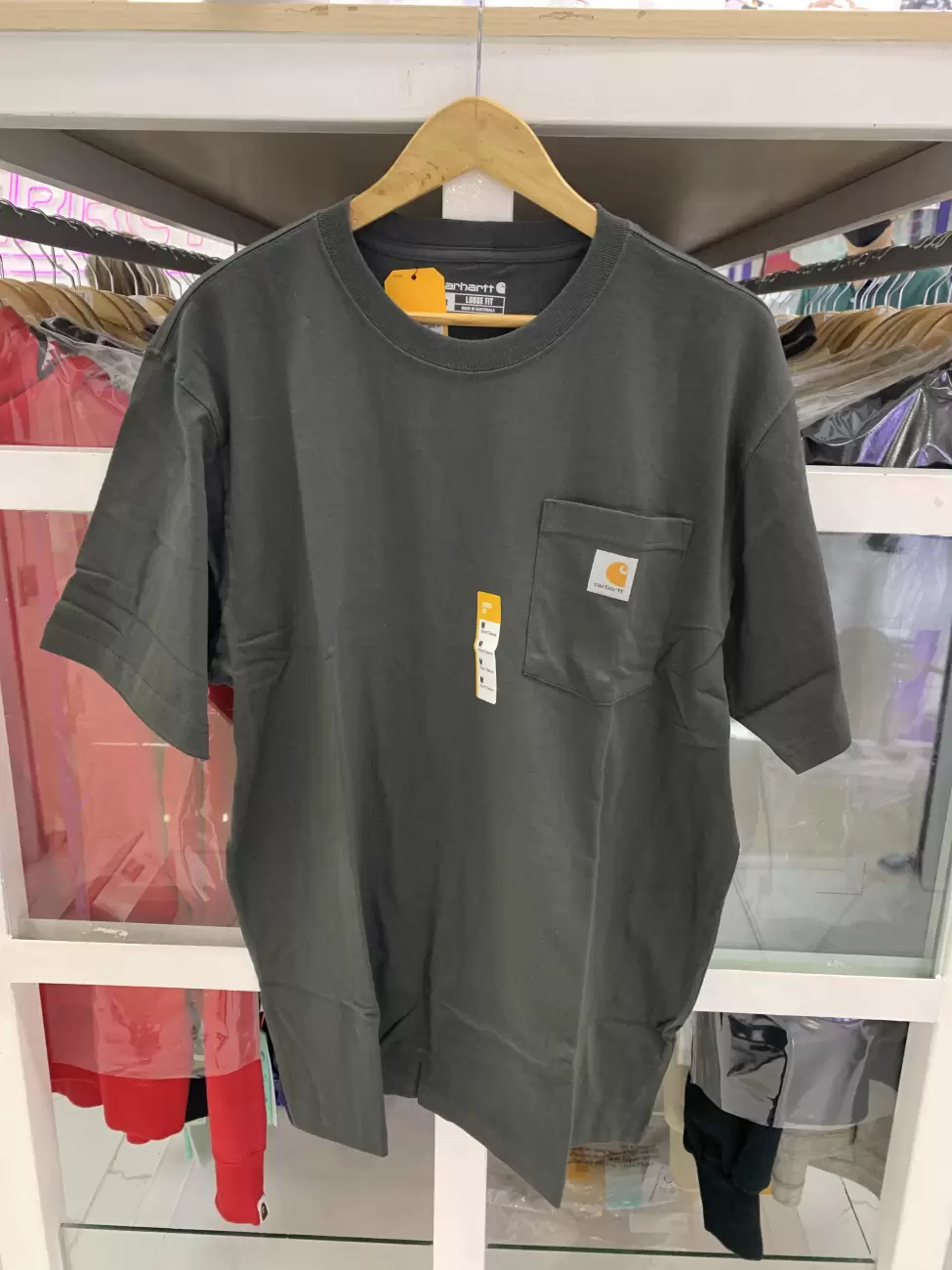 Carhartt Peat Loose Fit Heavyweight Short Sleeve Pocket Tee AfterMarket