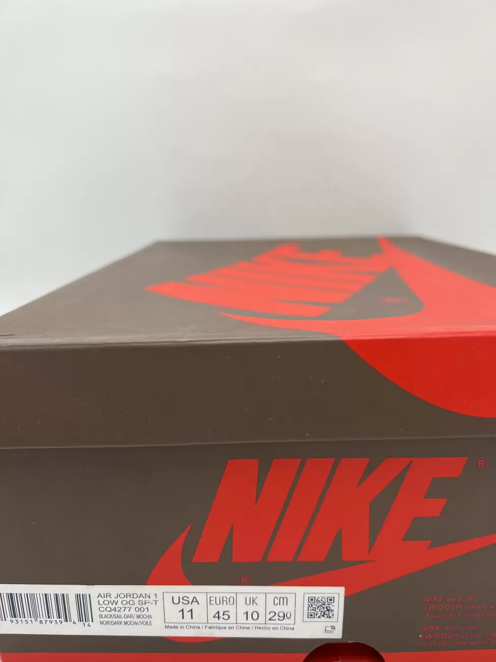 Jordan 1 Retro Low OG SP Travis Scott Mocha AfterMarket