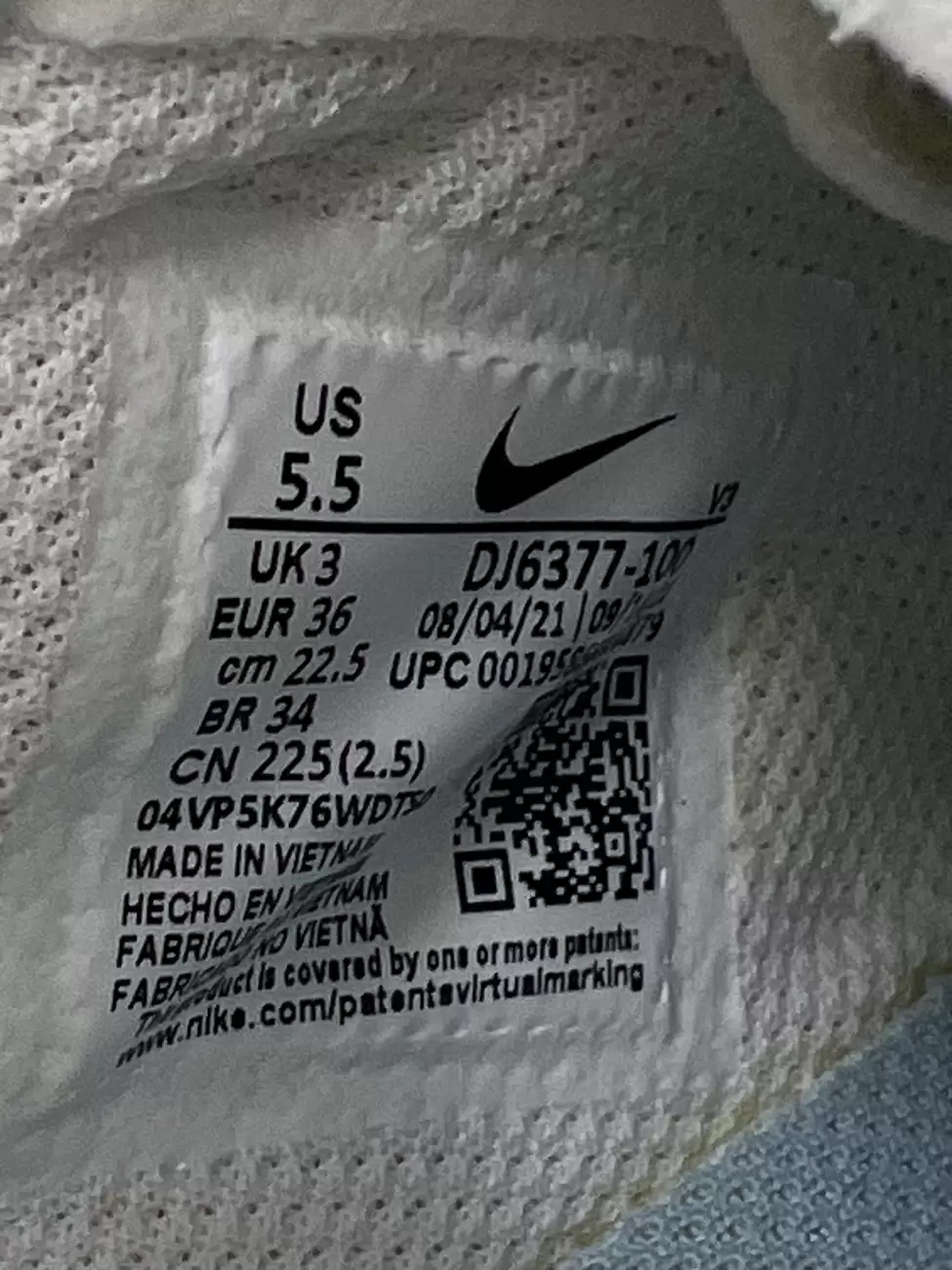 Nike Air Force 1 Low 07 SE Next Nature White Pink Oxford Womens