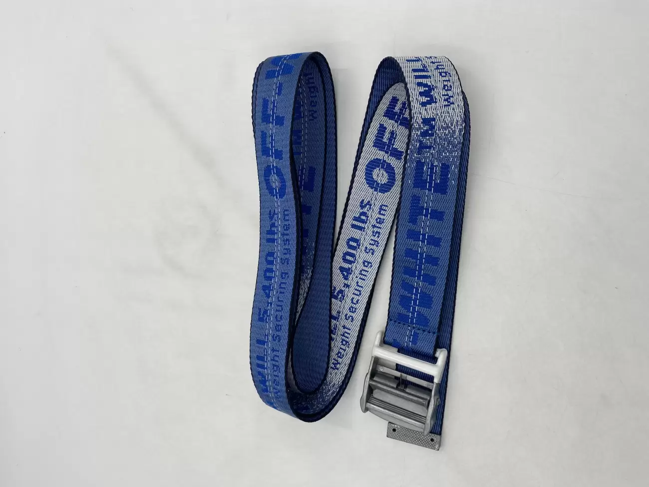 Off white belt on sale blue