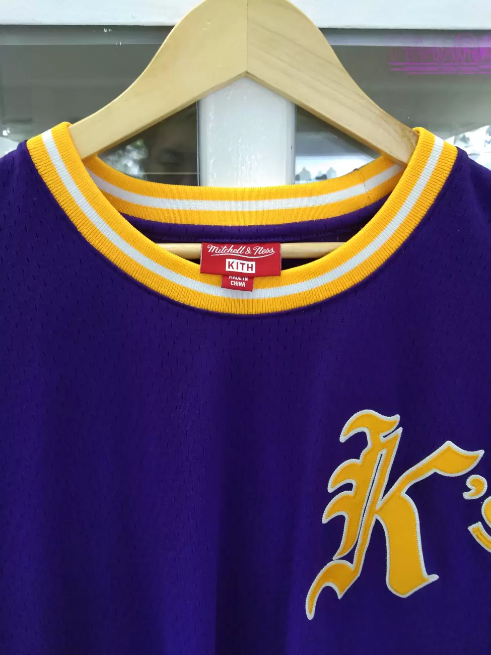 Mitchell Ness X Kith Jersey Purple AfterMarket