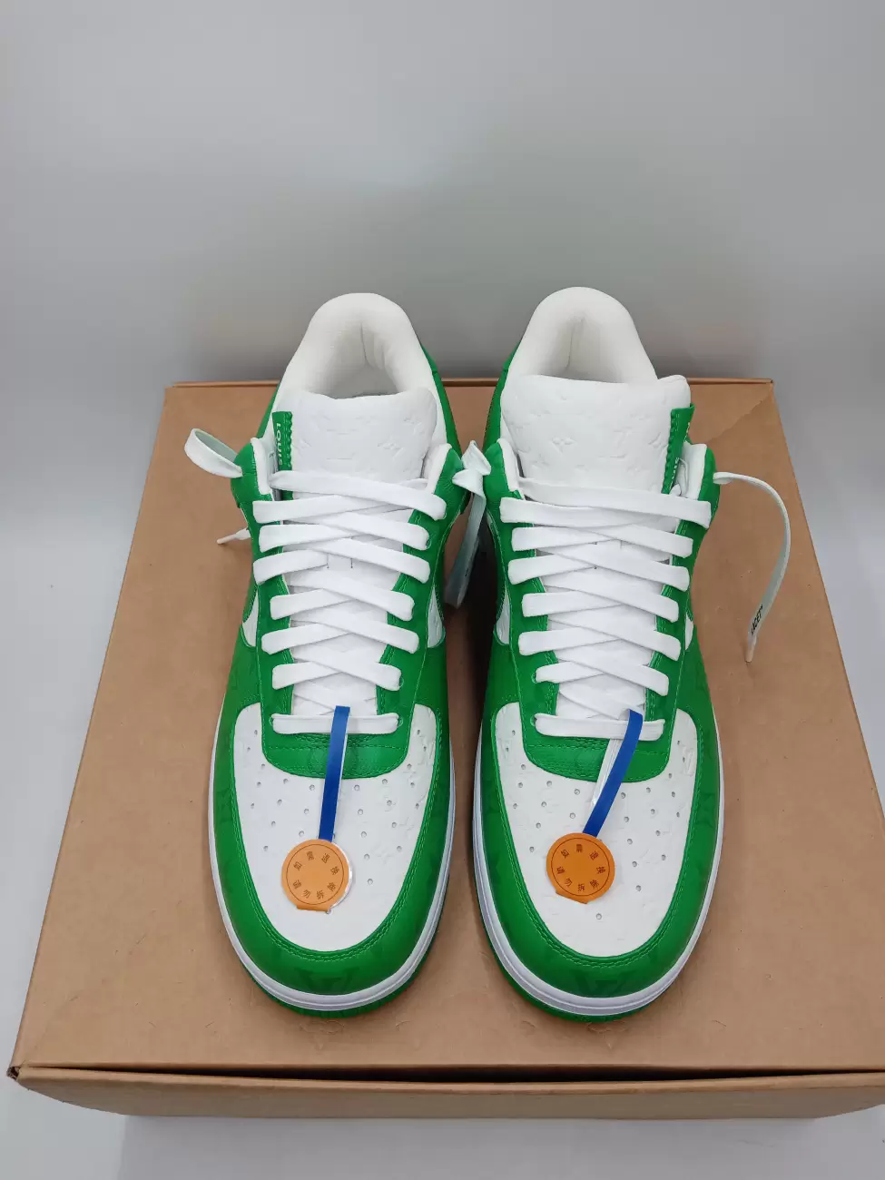NEW Green Minecraft Custom Air Force 1 Sneakers