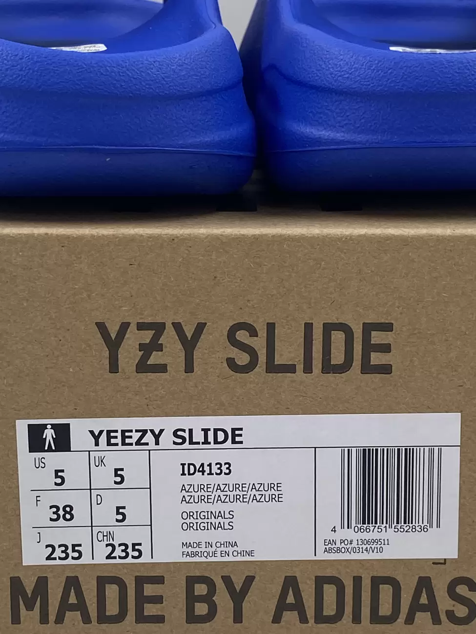yeezy slide size 4