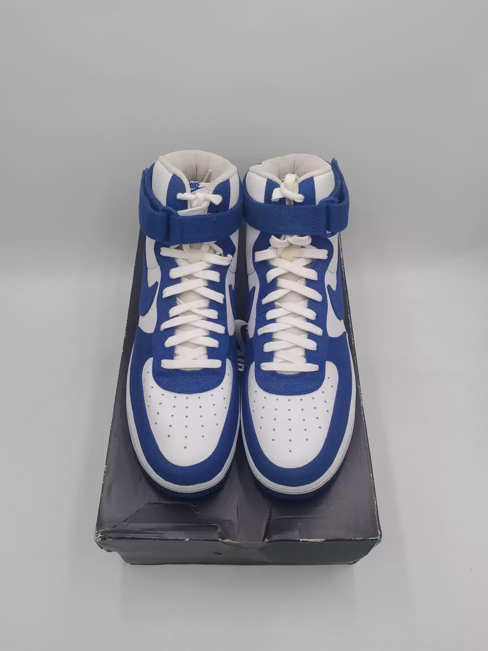 Nike Air Force 1 High '07 Lv8 Emb Dodgers White Blue Rush Dc8168-100 Us 6.5  in 2023