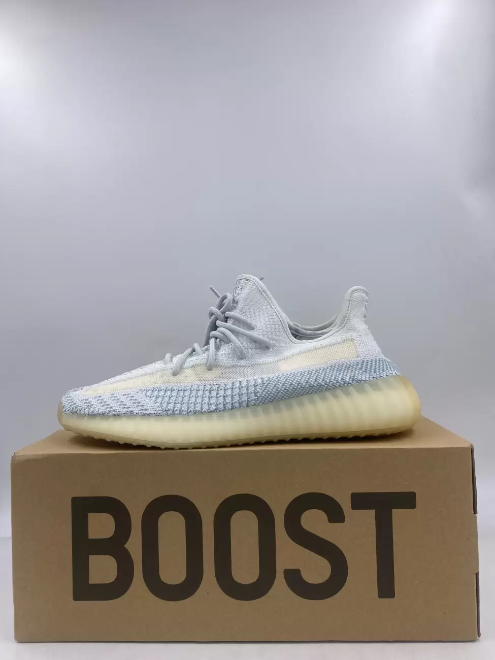 Kith yeezy cloud store white