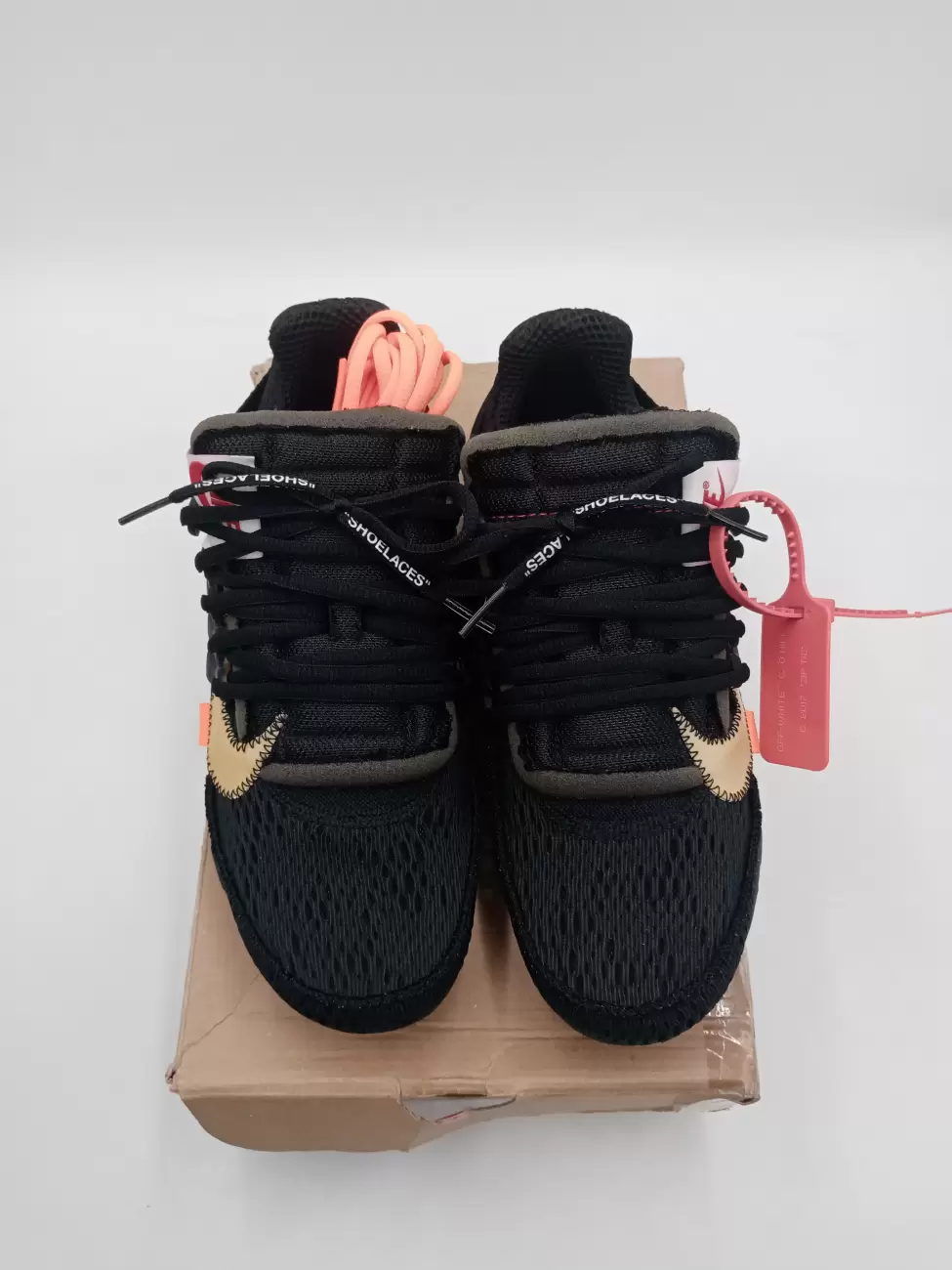 Nike x off white hotsell presto box