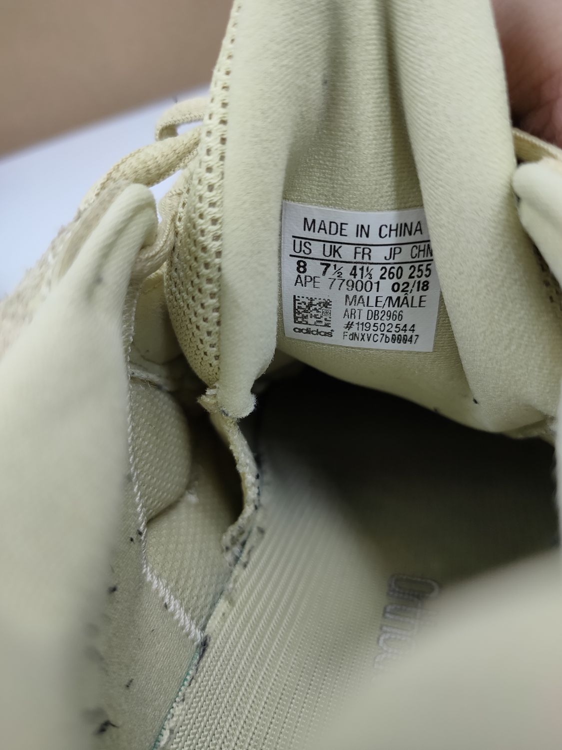 Adidas yeezy top 500 size 8
