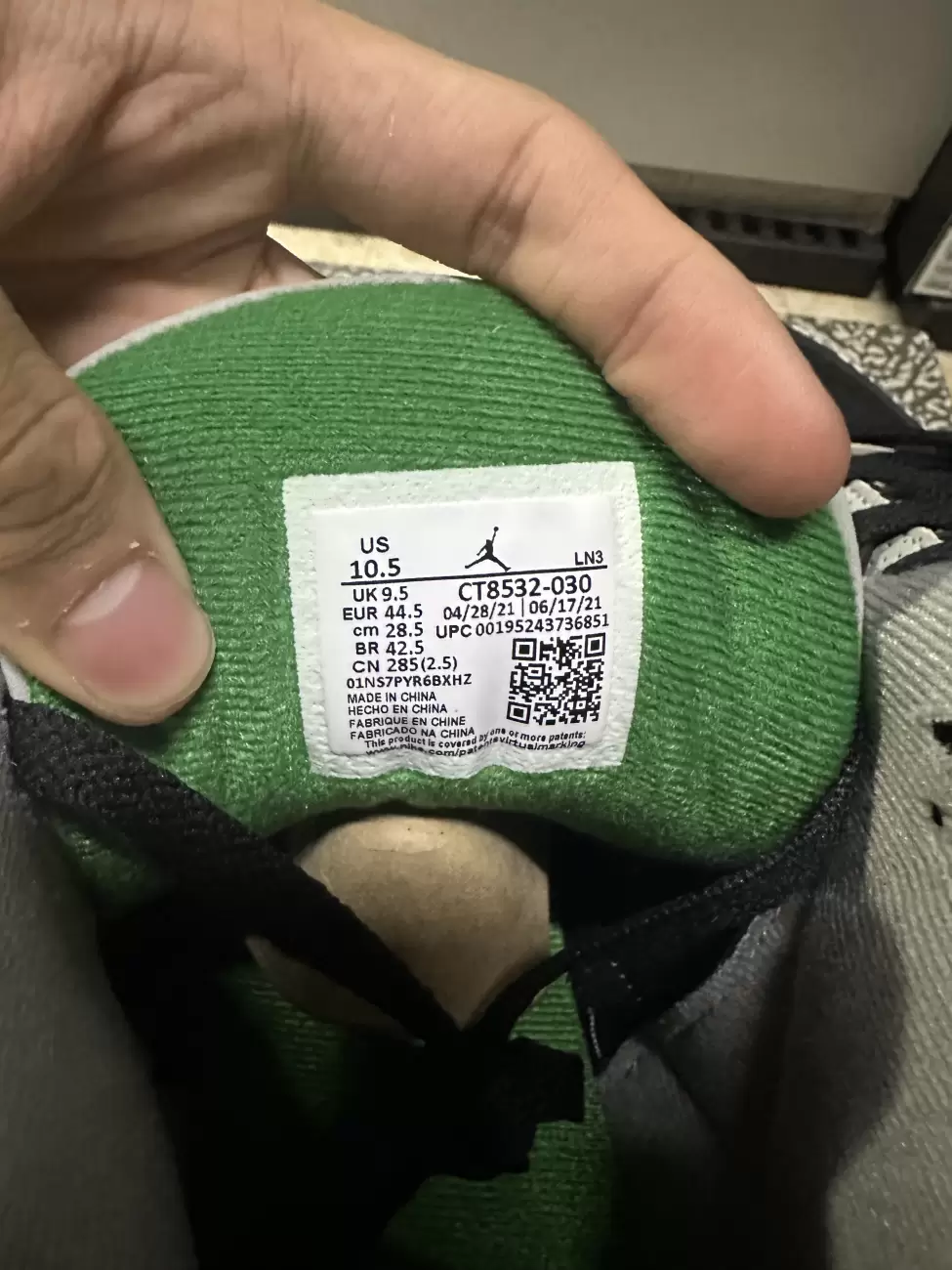 Green✨３点❤︎ Air Jordan 8 VIII 'University of Oregon Gorge Green SP22