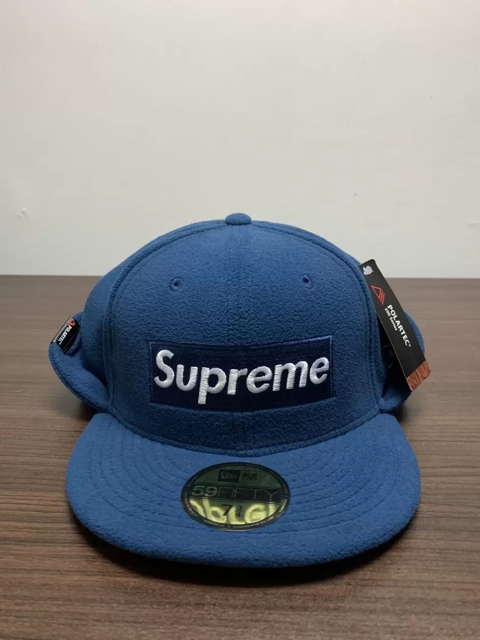 Supreme New Era Polartec Earflap “BLUE” | AfterMarket