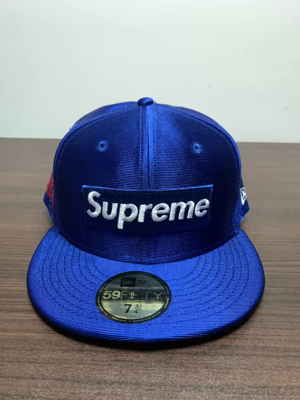 Supreme Dazzle Box Logo New Era “Royal” | AfterMarket