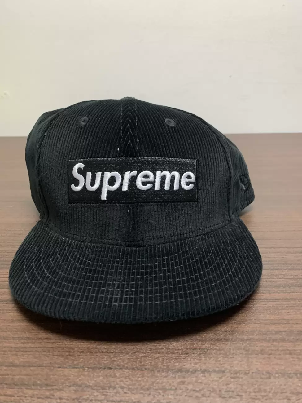 Supreme New Era Corduroy “Black” | AfterMarket