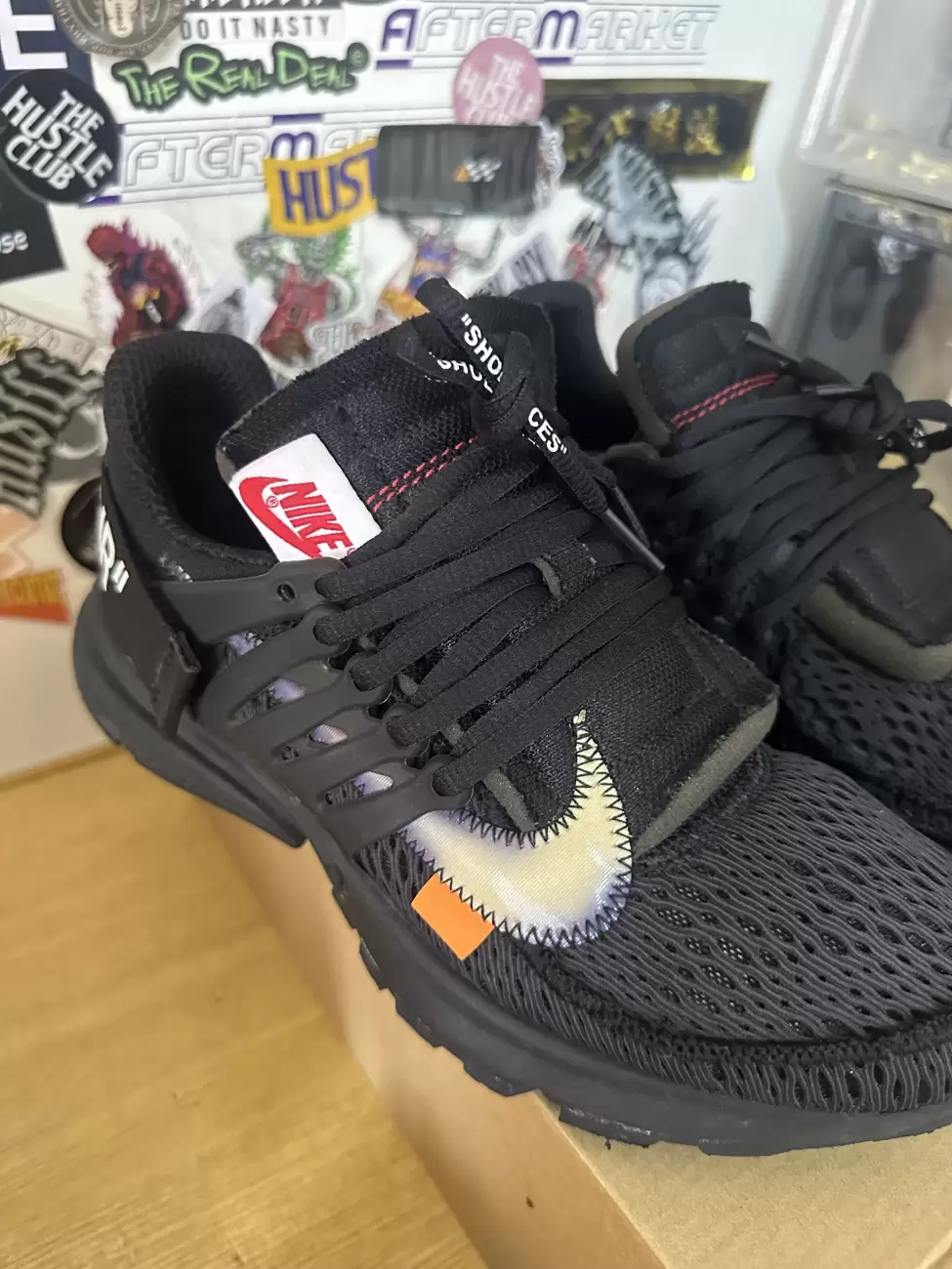 Off white clearance presto black sizing