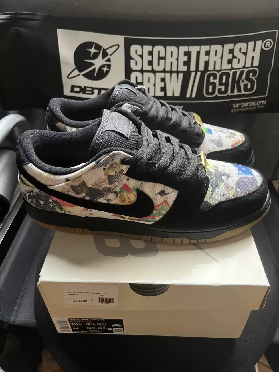 Nike SB Dunk Low Supreme Rammellzee | AfterMarket