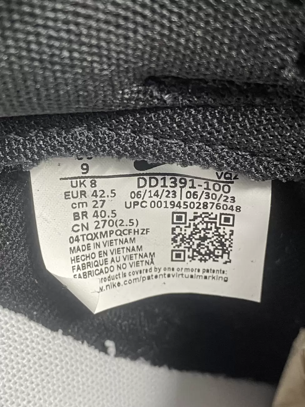 Yeezy 500 utility black size tag hot sale