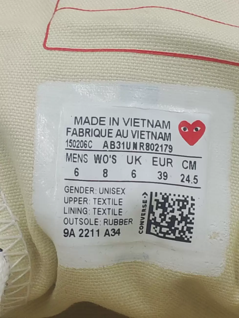 Made in Vietnam Tag