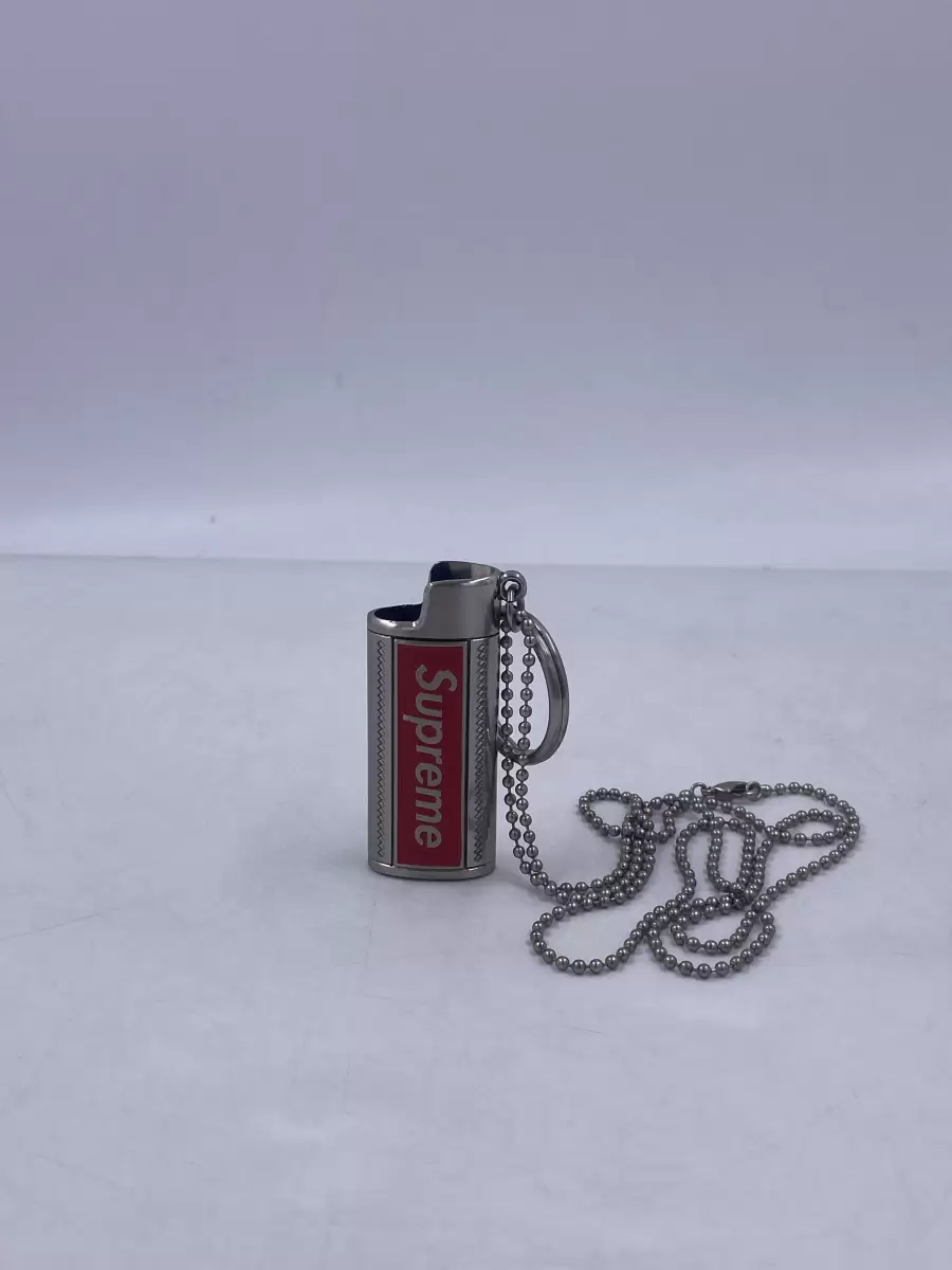 Supreme Metal Lighter Holster Silver - SS19 - US