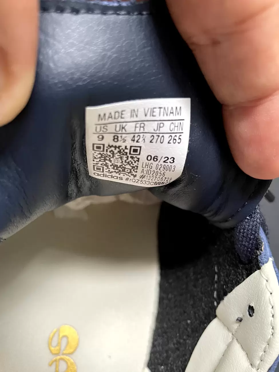 Adidas Samba OG Night Navy Gum AfterMarket