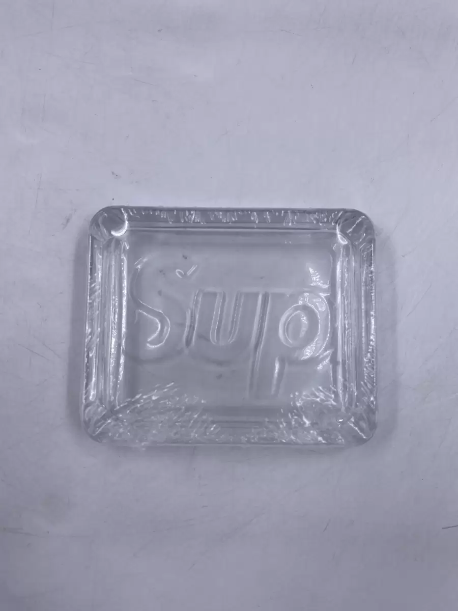 受注生産対応 supreme debossed glass ashtray clear 灰皿 ...