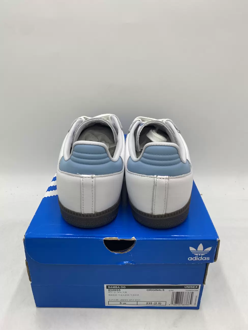 adidas Originals Samba OG Halo Blue 23.5 - sumarc.com.mx