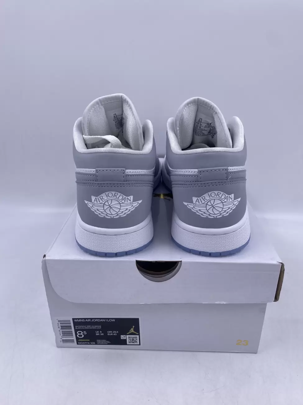 Jordan 1 Low Wolf Grey (Womens) | AfterMarket