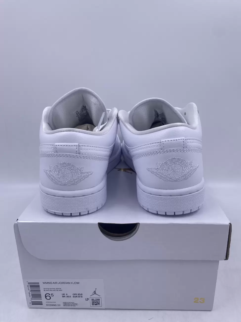 Jordan 1 Low Triple White (2022) (Womens) | AfterMarket