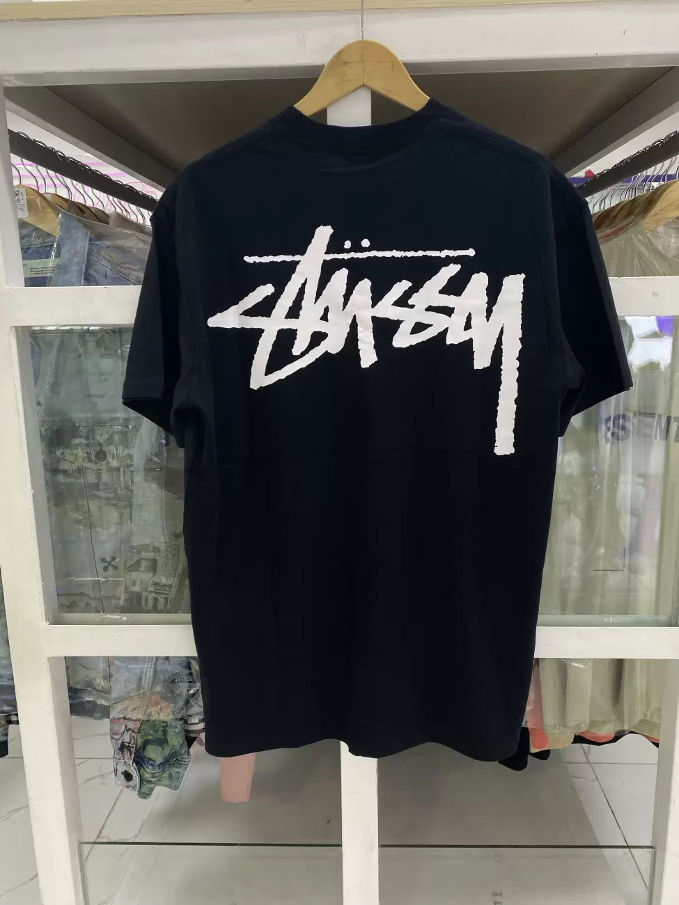 【STUSSY】Stussy Big S SS Tee Stussy Big Stock SS Tee “Black” | AfterMarket
