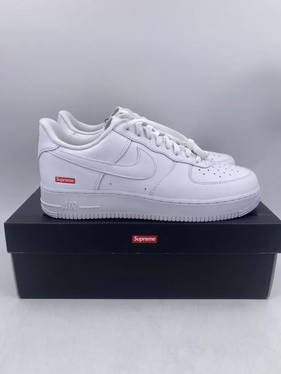 Supreme×Nike Air Force1 Low White 27cm-