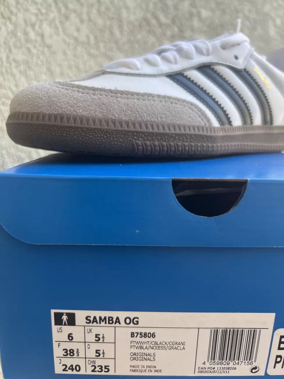 Adidas samba homme hot sale