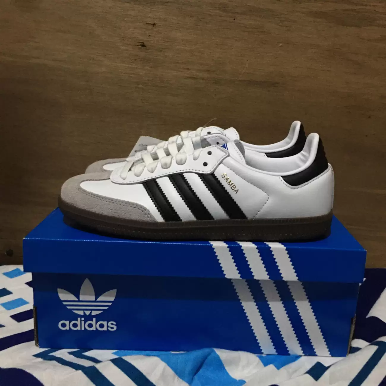 adidas samba white cloud